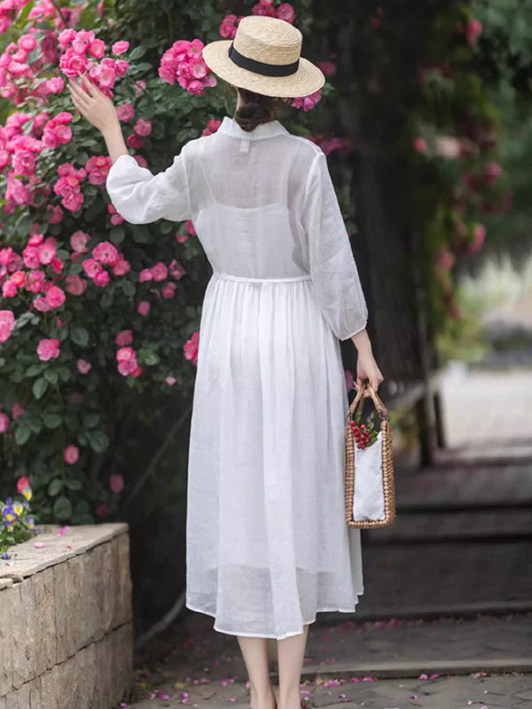 Blooming Garden Embroidered Dress