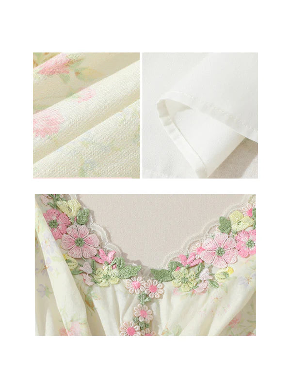 Blooming Lace Garden Dress