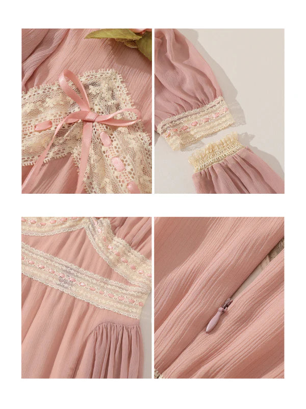 Rosewood Romance Vintage Lace Dress