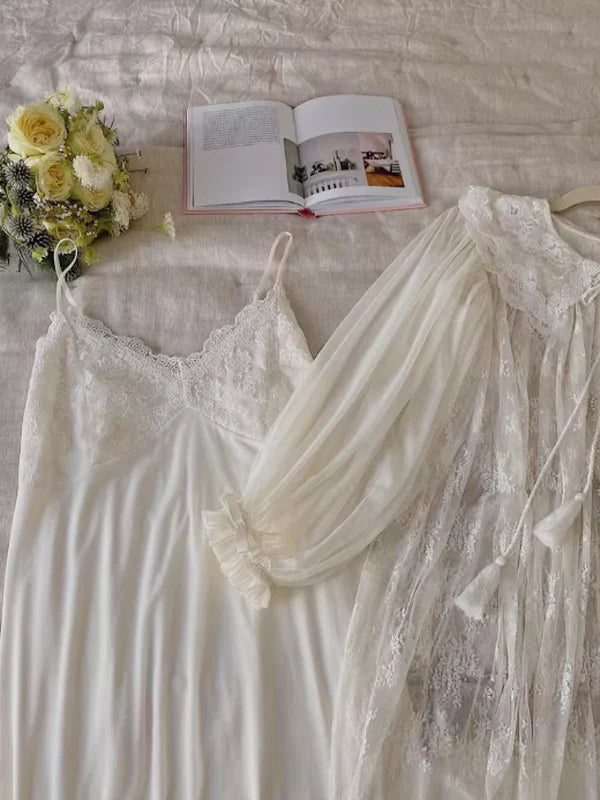 Ava's Whimsical Princess Sleepwear