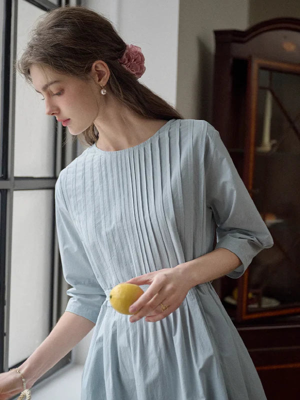 Spring Delight Monochrome Dress