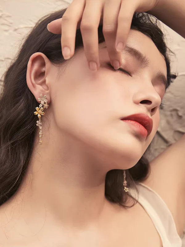 Splice Flower Earrings