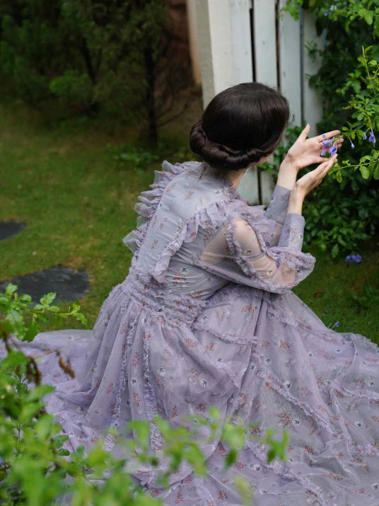 Whispering Garden Fairy Ruffle Dress