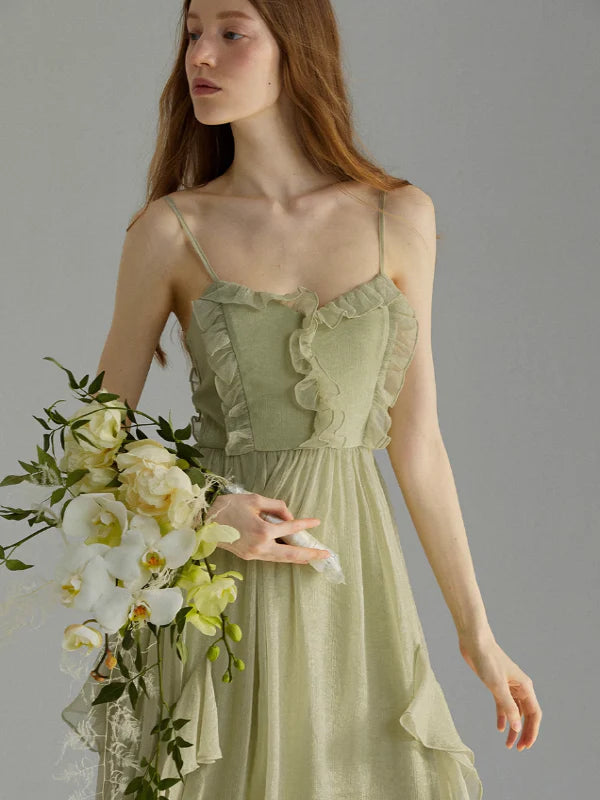 Forest Fairy Light Green Dress