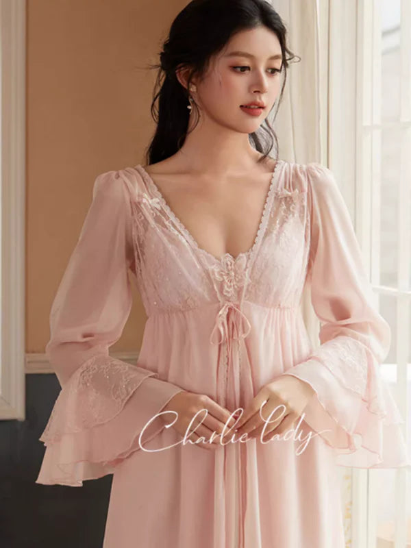 Princess Flair Pink Nightgown Set