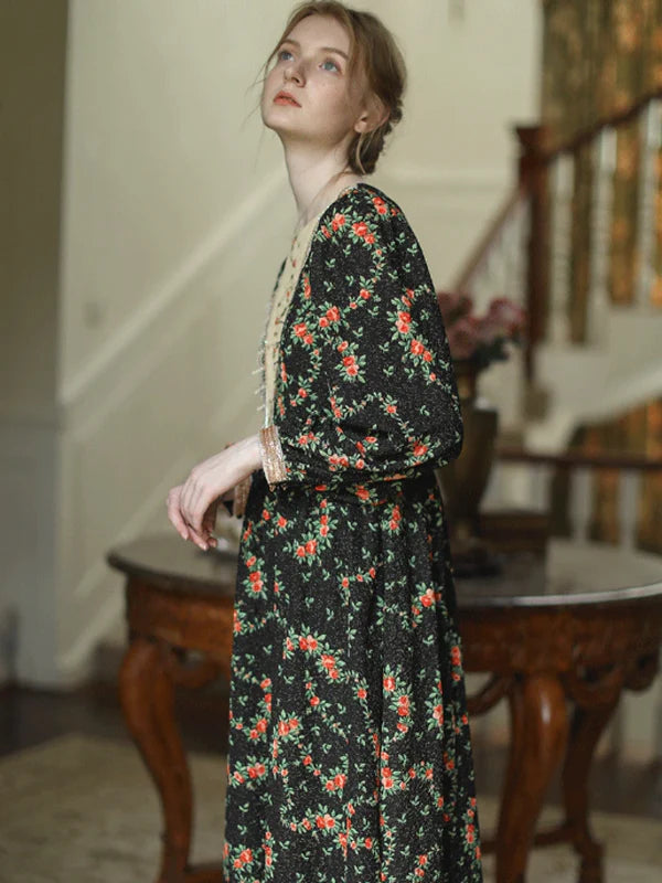 Retro Elegance Sparkle Dress