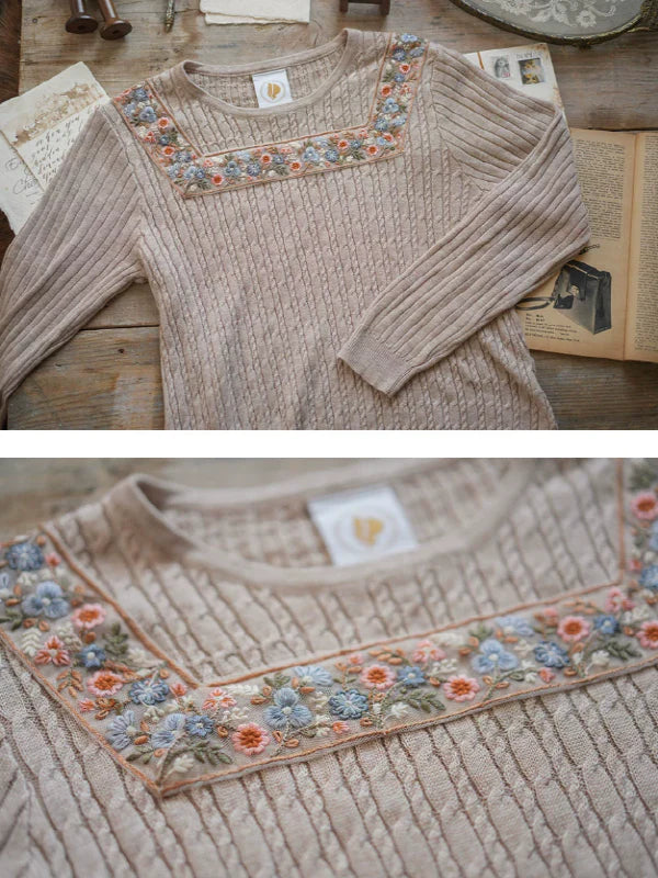 Enchanted Winter Blossom Dress