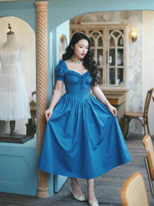 Enchanted Sapphire Princess Dress