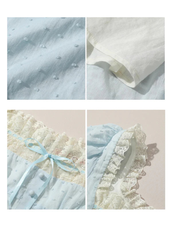 Azure Dream Lace Dress