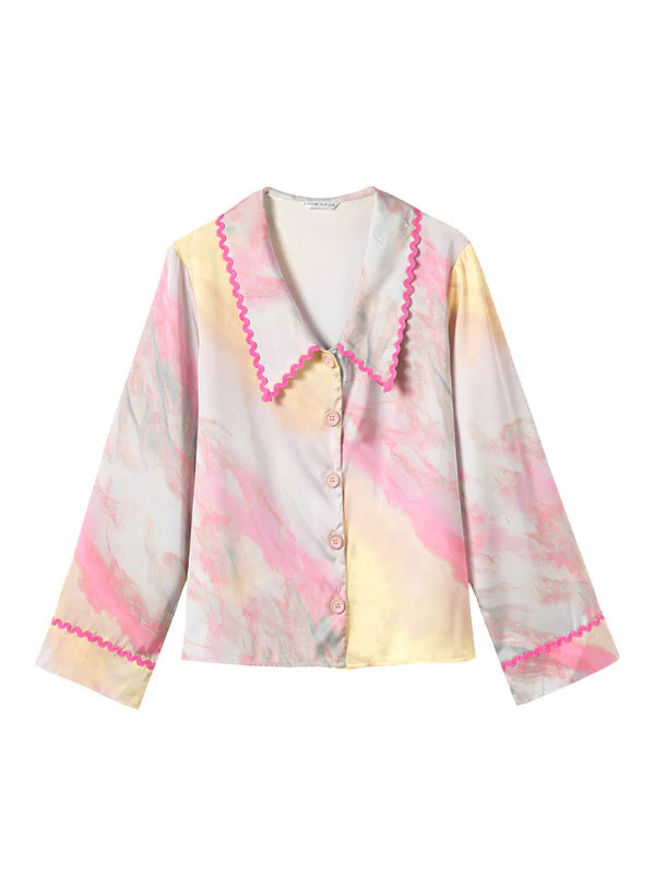 Sunset Dreams Silk Pajama