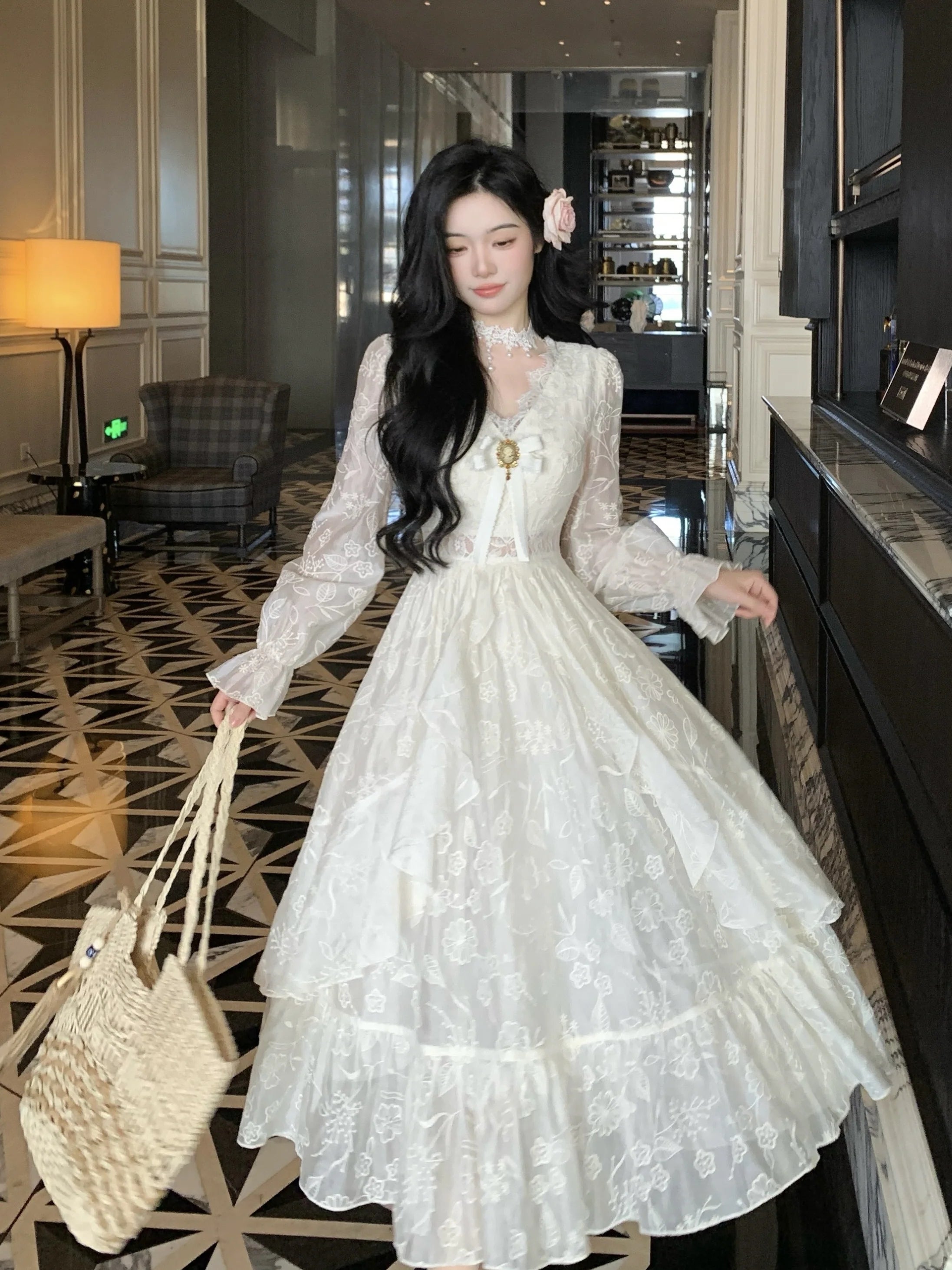 Enchanted Princess Lace Gown