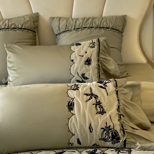 Enchanted Forest Rose Bedding Set