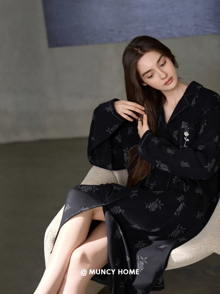 Black Rose Vintage Nightgown