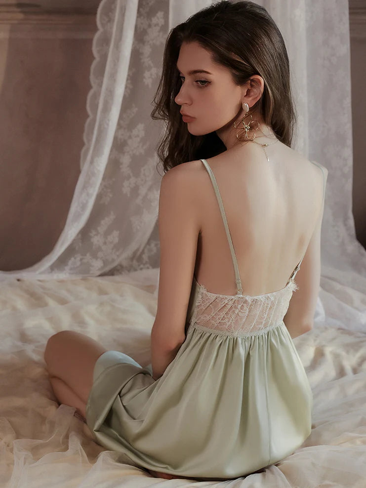 Sophia's Royal Lace Nightdress