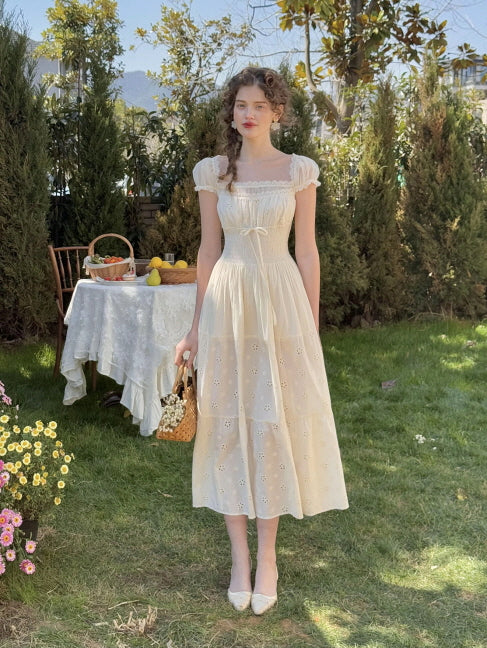 Blossom Meadow Cotton Dress