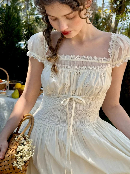 Blossom Meadow Cotton Dress