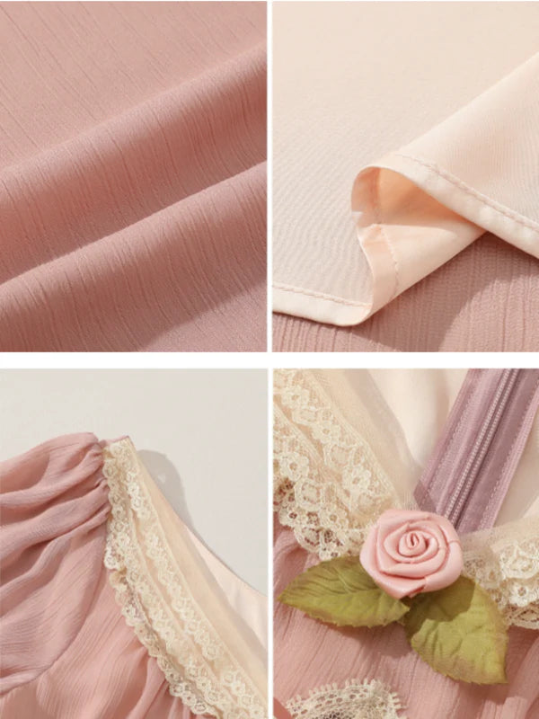 Literary Rose Symphony Dress