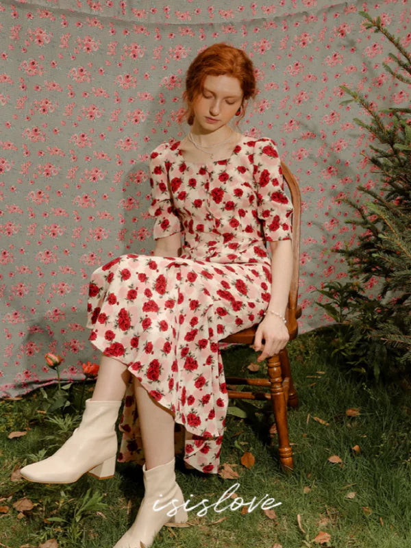 Enchanting Blossom of the Rose Empress Dress