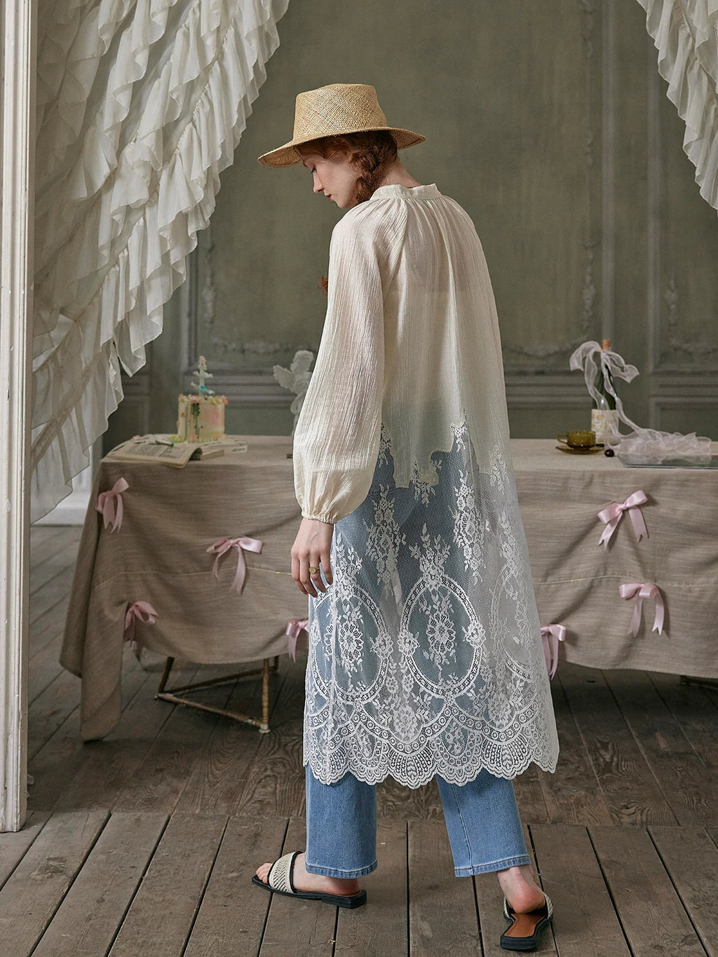 Isabella's Vintage Grace Blouse