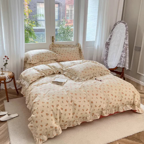 Countryside Charm Floral Bedding Set