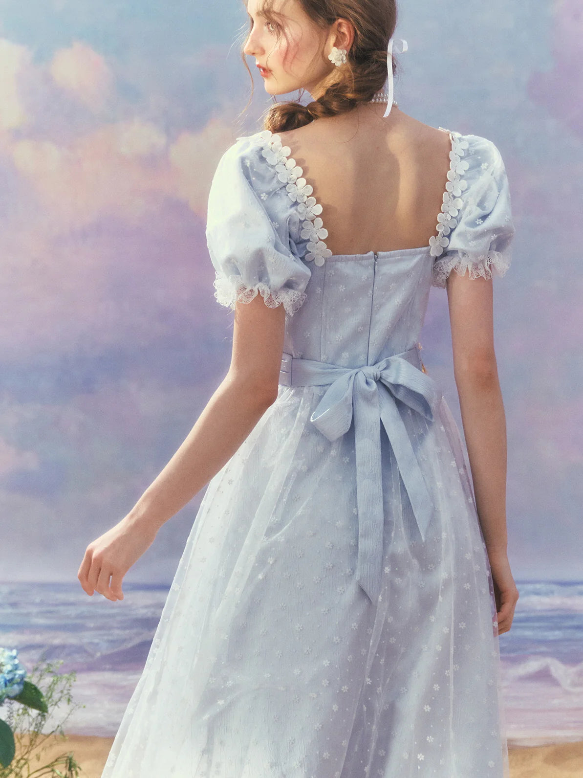 Ethereal Princess Vintage Lace Dream Dress