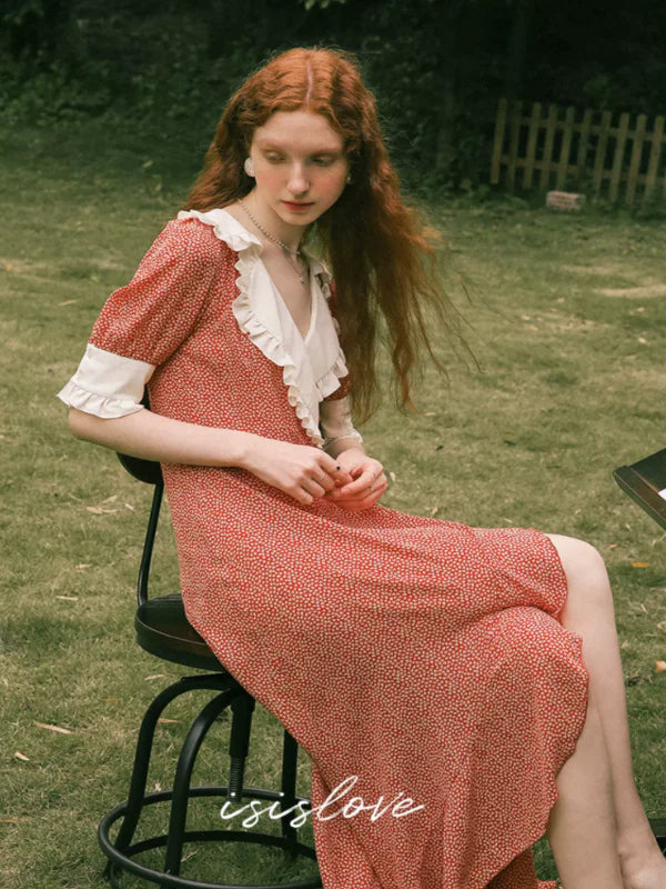 Whimsical Sonata of the Scarlet Blossom Dress