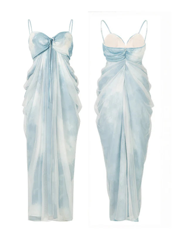 Celestial Cloud Fairycore Gown