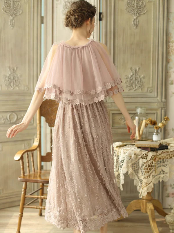 Serene Pink Elegance Dress
