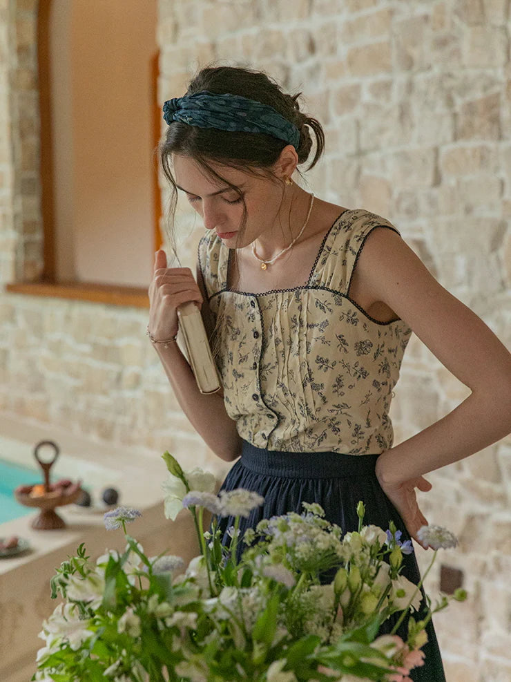 Evelyn's Summer Garden Top