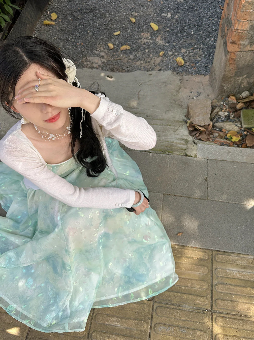 Iridescent Fairy Whisper Dress