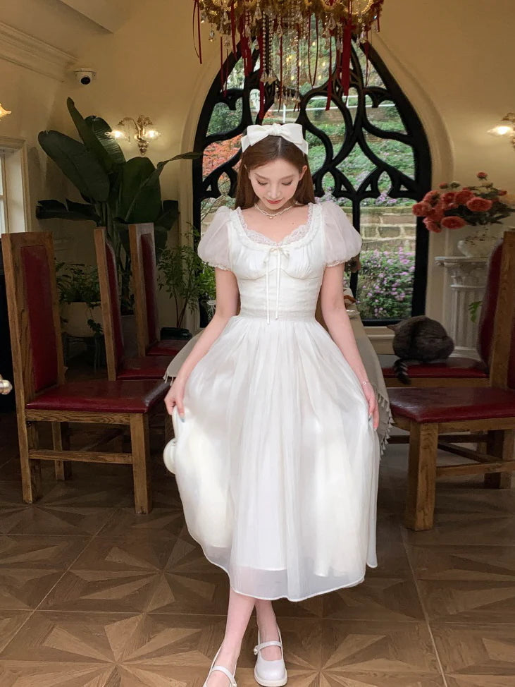 Lila's Mint Fairy Princess Dress