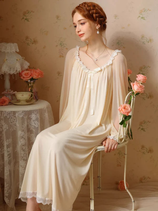 Whispering Fairy Delicate Lace Nightdress