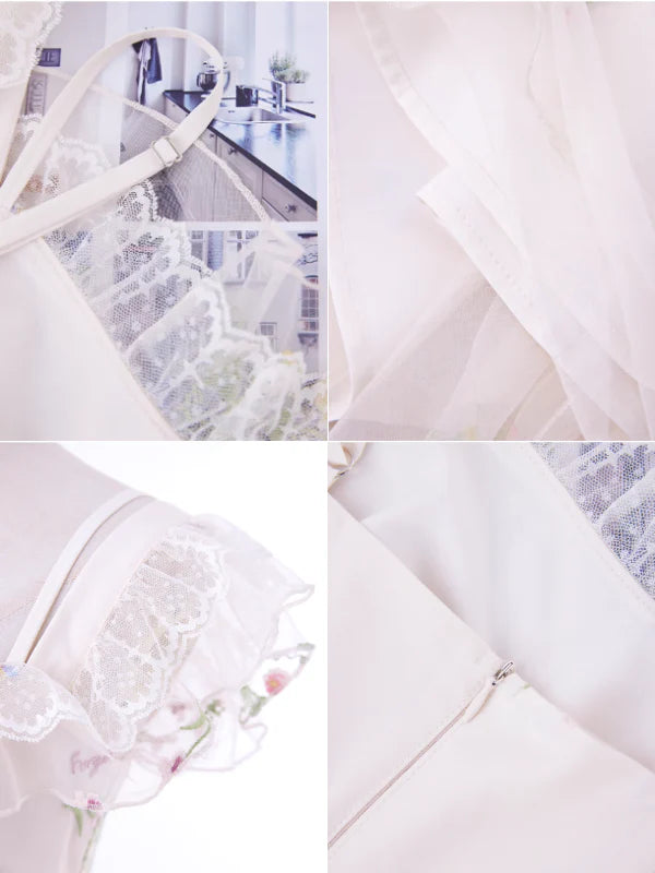 Enchanted Garden Embroidered Fairy Dress