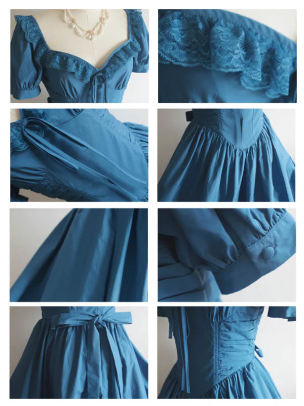 Enchanted Sapphire Princess Dress