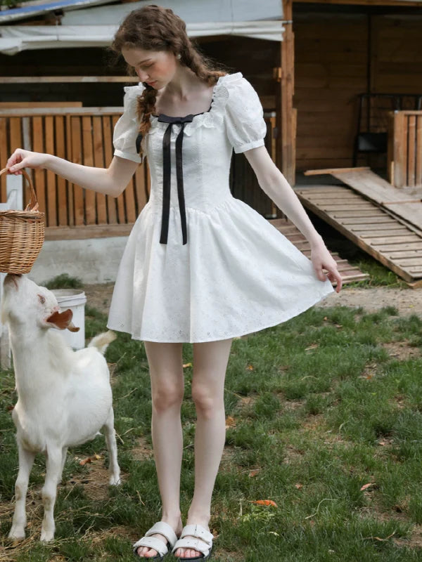 Blossom Girl in the Sunny Farm Dress