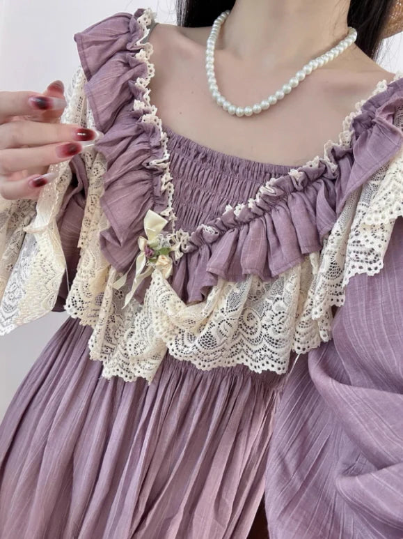 Fairy Woodland Lavender Dress