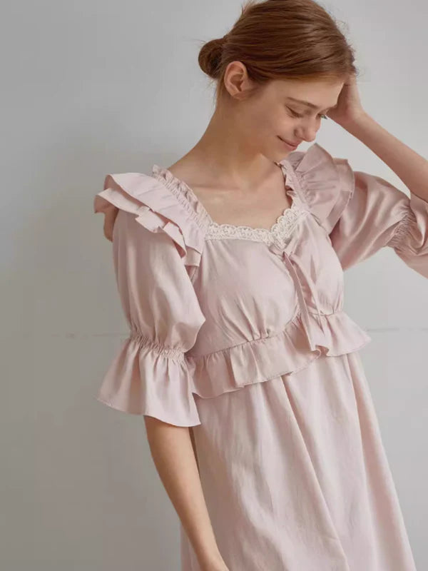 Pink Dream Ruffle Sleepwear