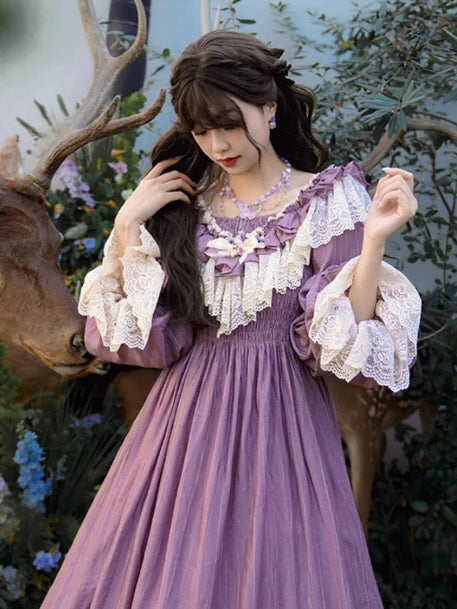 Fairy Woodland Lavender Dress