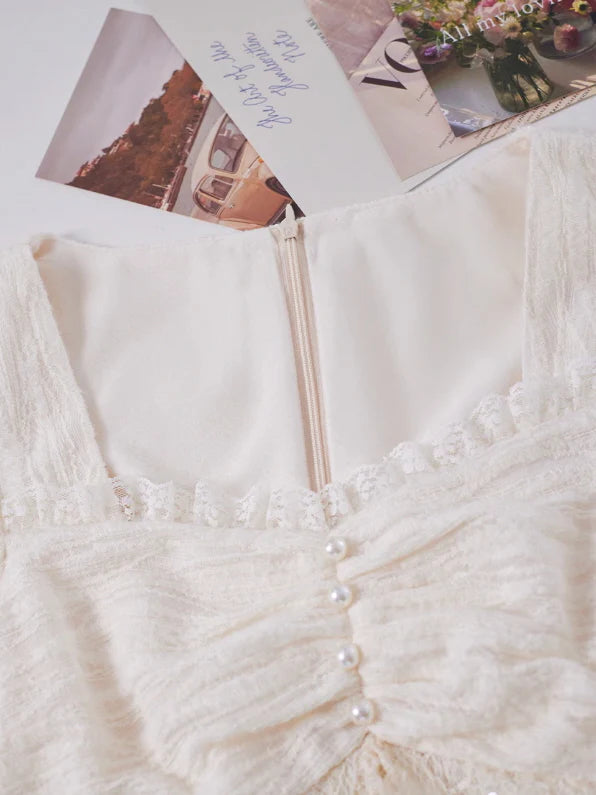 Ethereal Lace Sequin Dream Dress