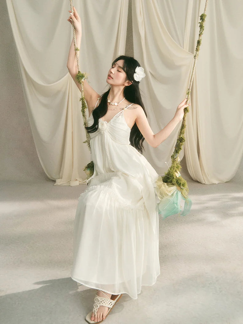 Ethereal Rose Fairycore Gown