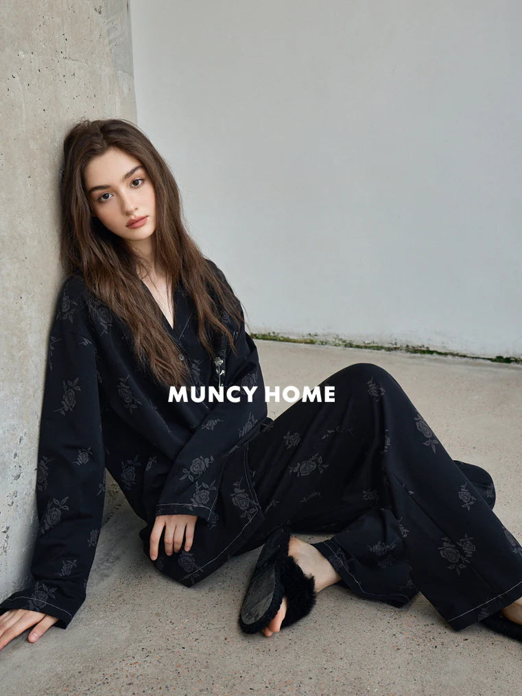 Black Rose Vintage Nightgown