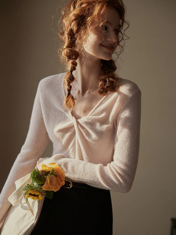 Soft Twisted Wool Sweater