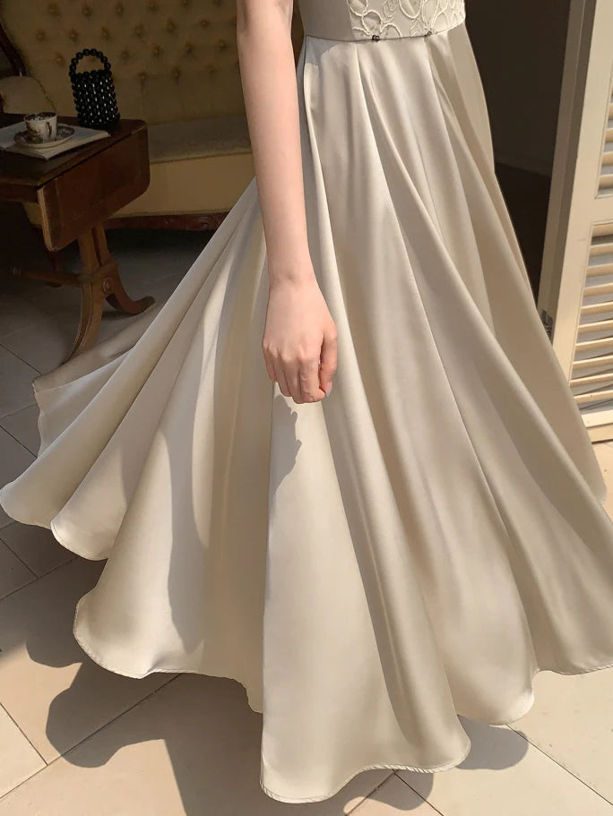 Embroidered Blossom Bodice Dress