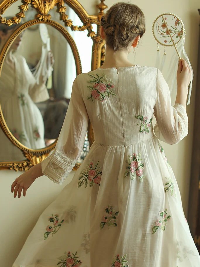 Charlotte's Vintage Lace Dress