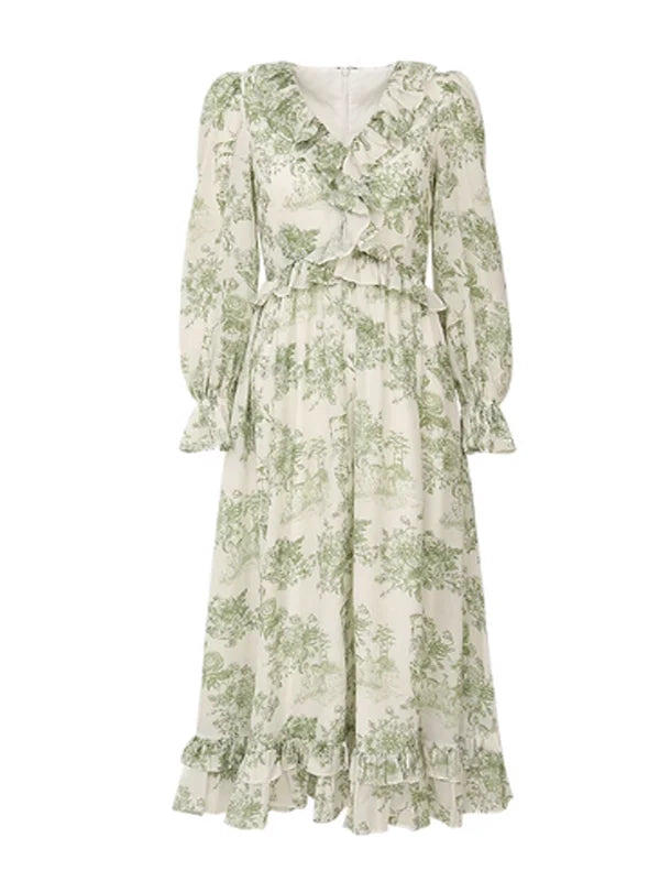 Garden Fairy's Green Rose Dress