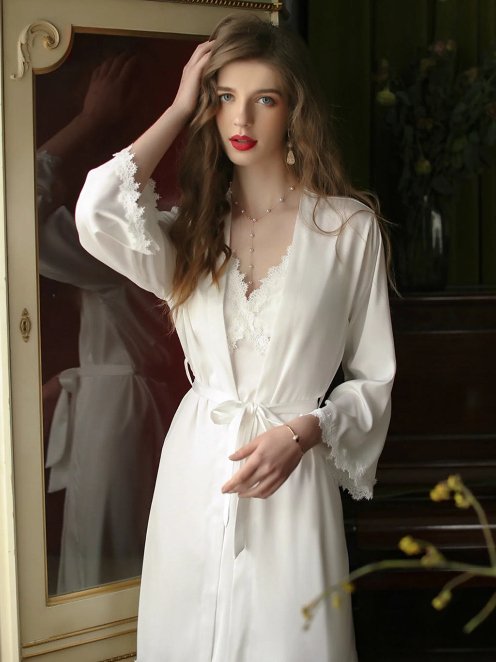 Elegant Lace Princess Sleepwear