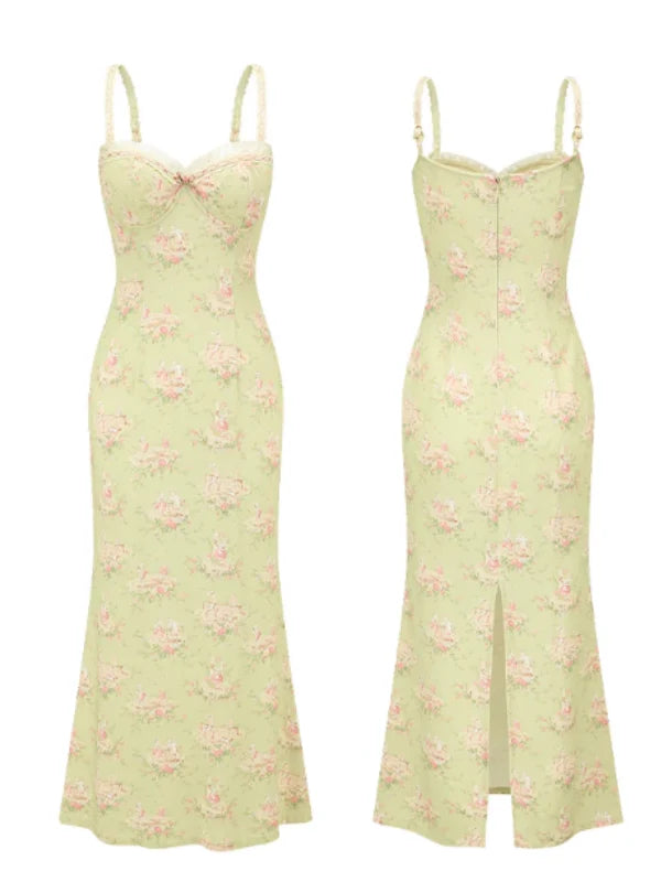 Floral Fantasy Sleeveless Dress