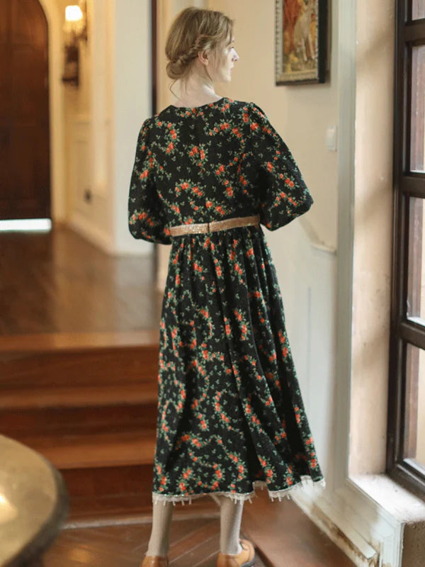 Retro Elegance Sparkle Dress