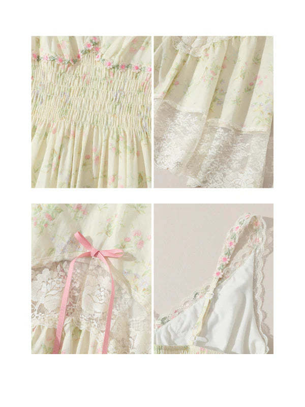Blooming Lace Garden Dress