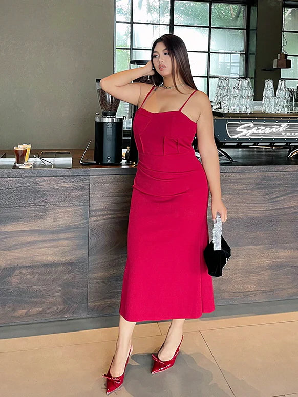 Scarlet Hourglass Fit Dress